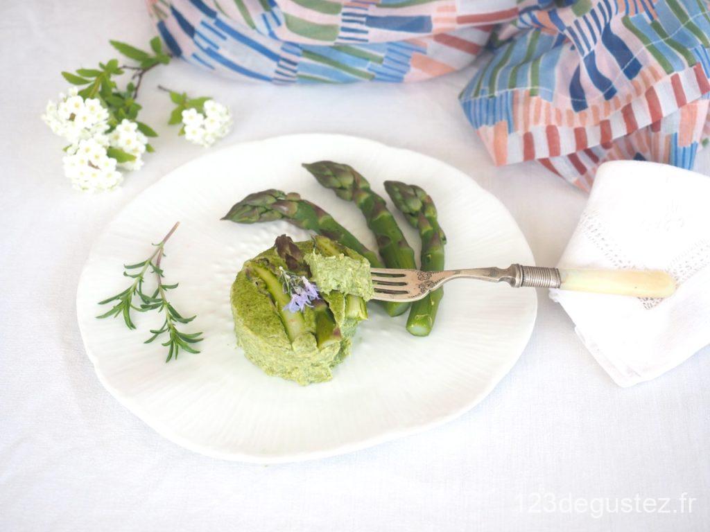 Fan vert aux asperges