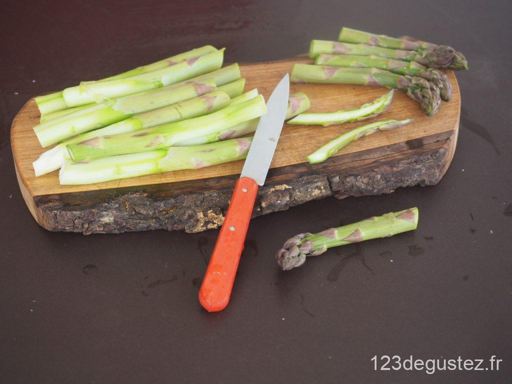 Fan vert aux asperges