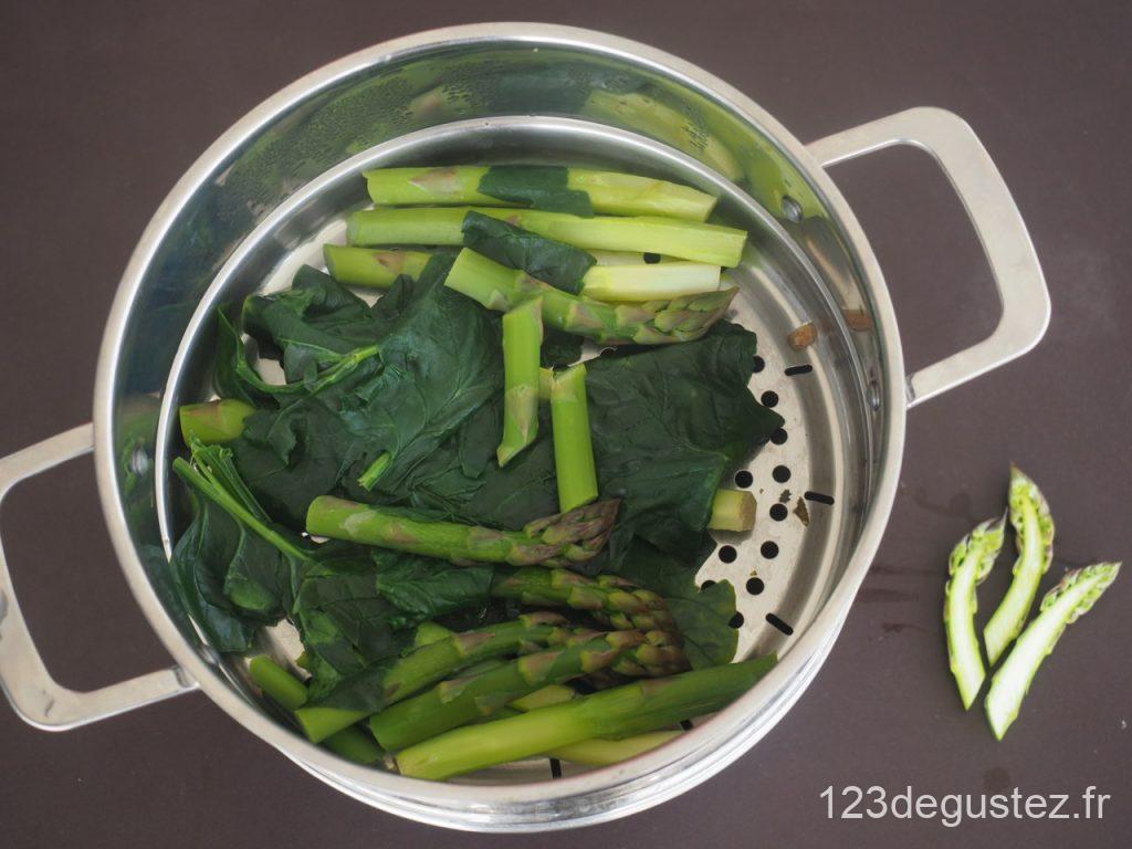 Fan vert aux asperges