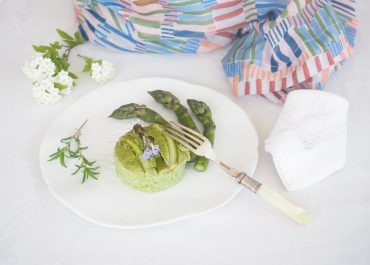 Flan vert aux asperges