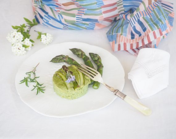 Fan vert aux asperges