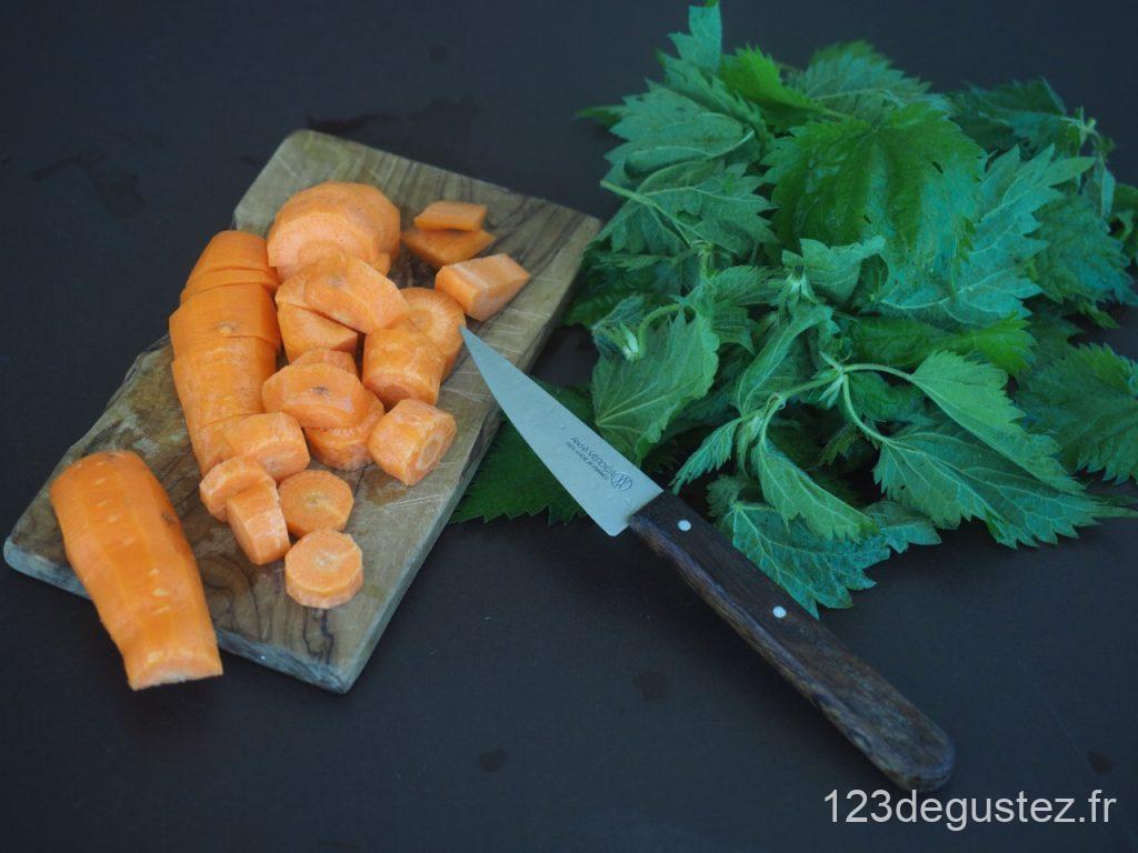 soupe froide aux orties