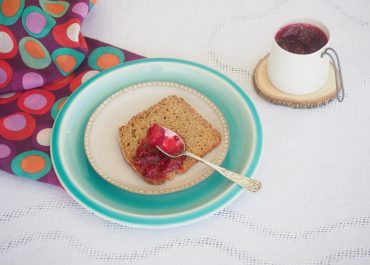 Confiture de framboises sauvages et pêches 