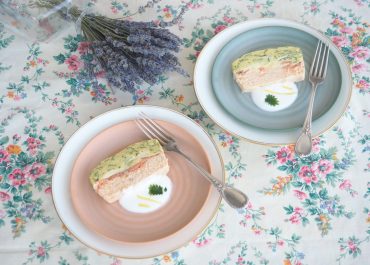 Terrine truite et courgette
